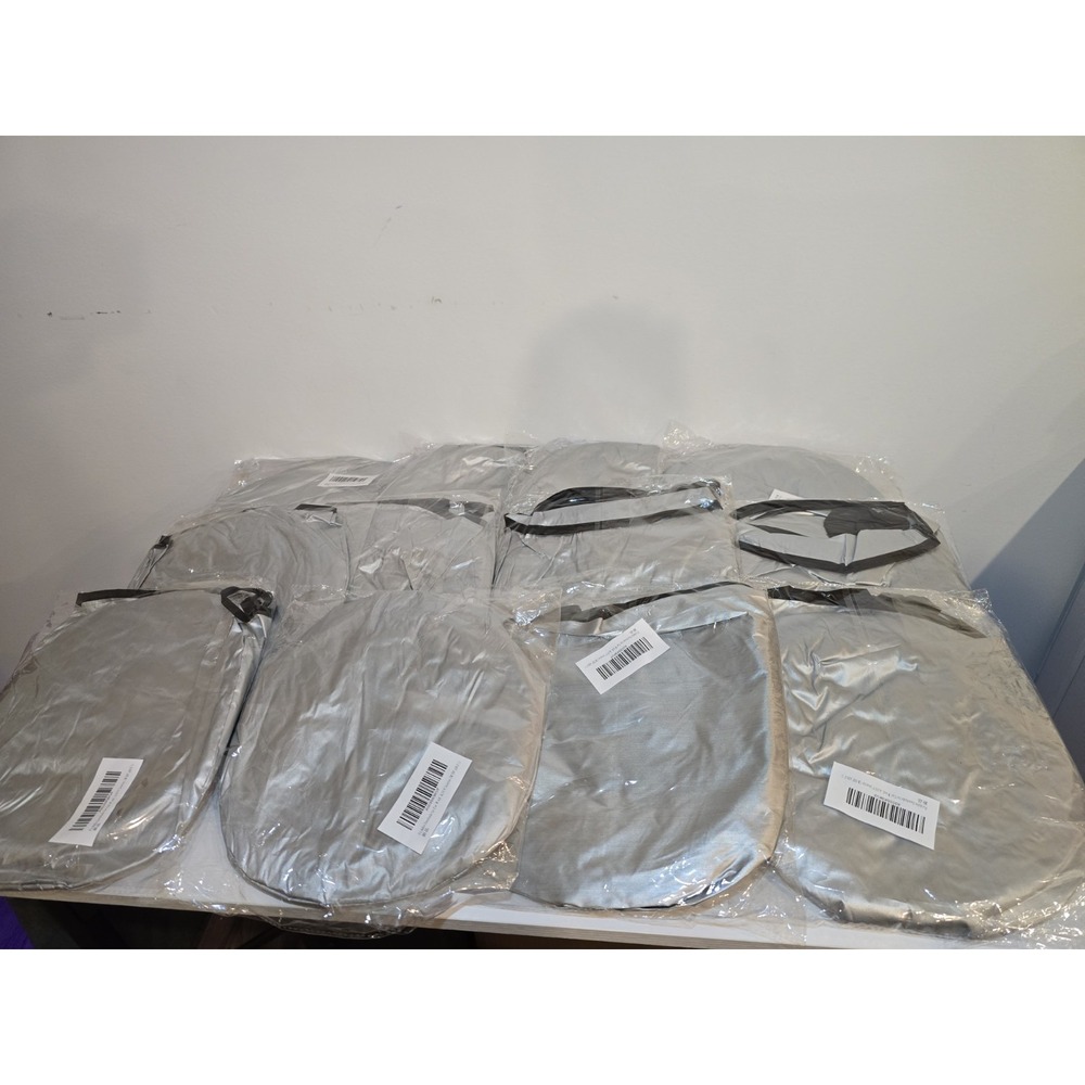 Lot Of 12 Foldable Sunshade for Car Windshield UV Protector, Medium 59"x29.5"